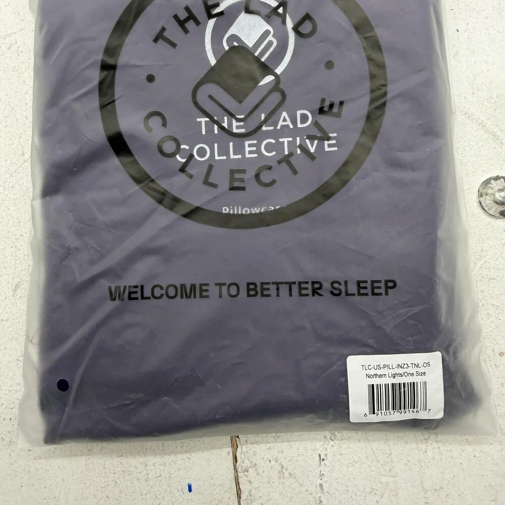 The Lad Collective Pillowcases Set Of 2 20x26 Bamboo Cotton Purple Zip Bag